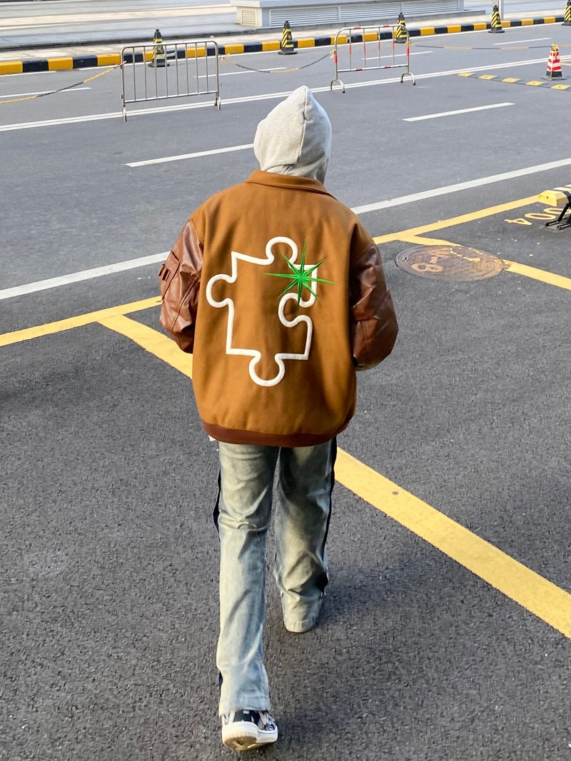 Loose Padded Puzzle Jacket