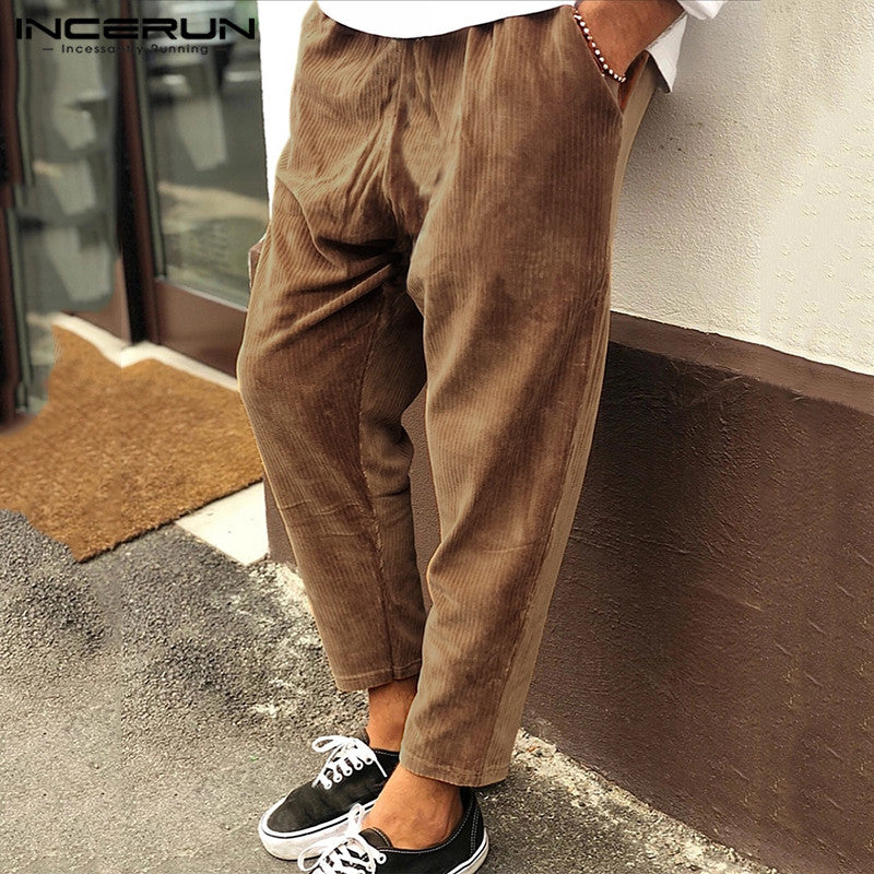 Corduroy Streetwear Joggers