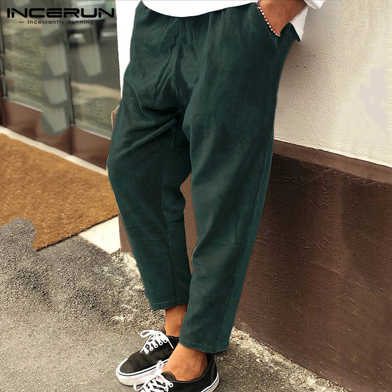 Corduroy Streetwear Joggers