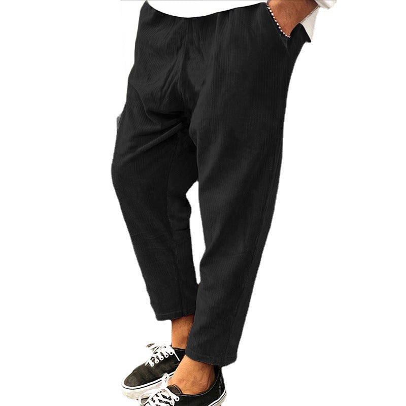 Corduroy Streetwear Joggers